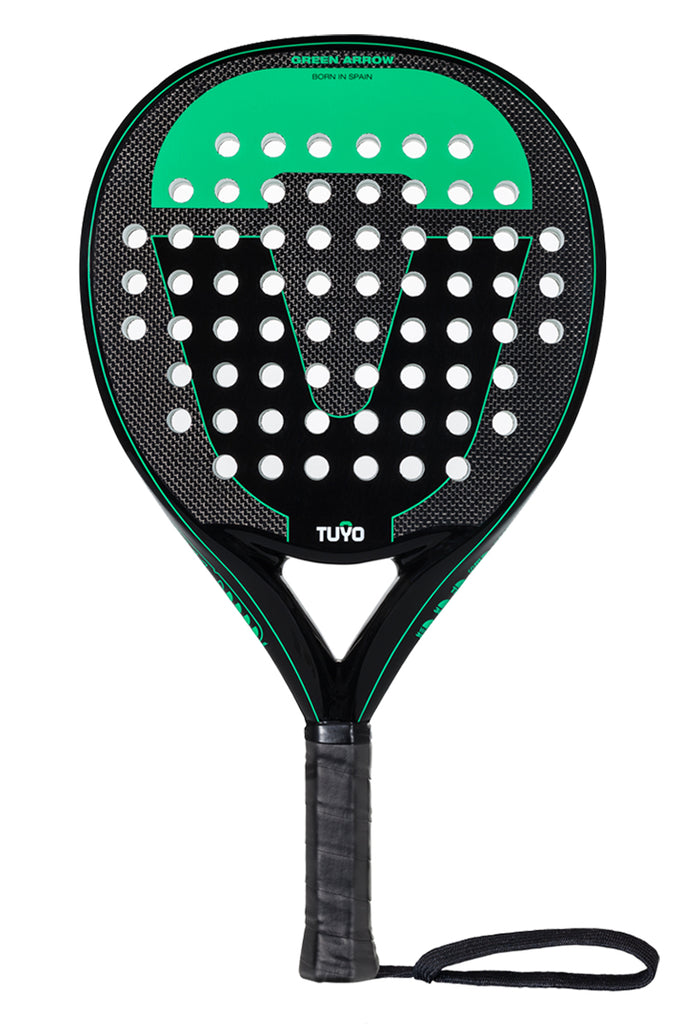 Green Arrow - teardrop racket for beginners