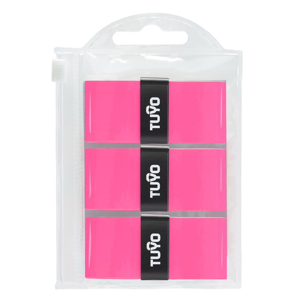 TUYO overgrip neon pink - 3 pieces