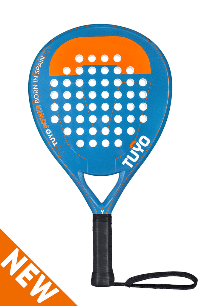 Junior Power Blue - padel racket round for children – TUYO