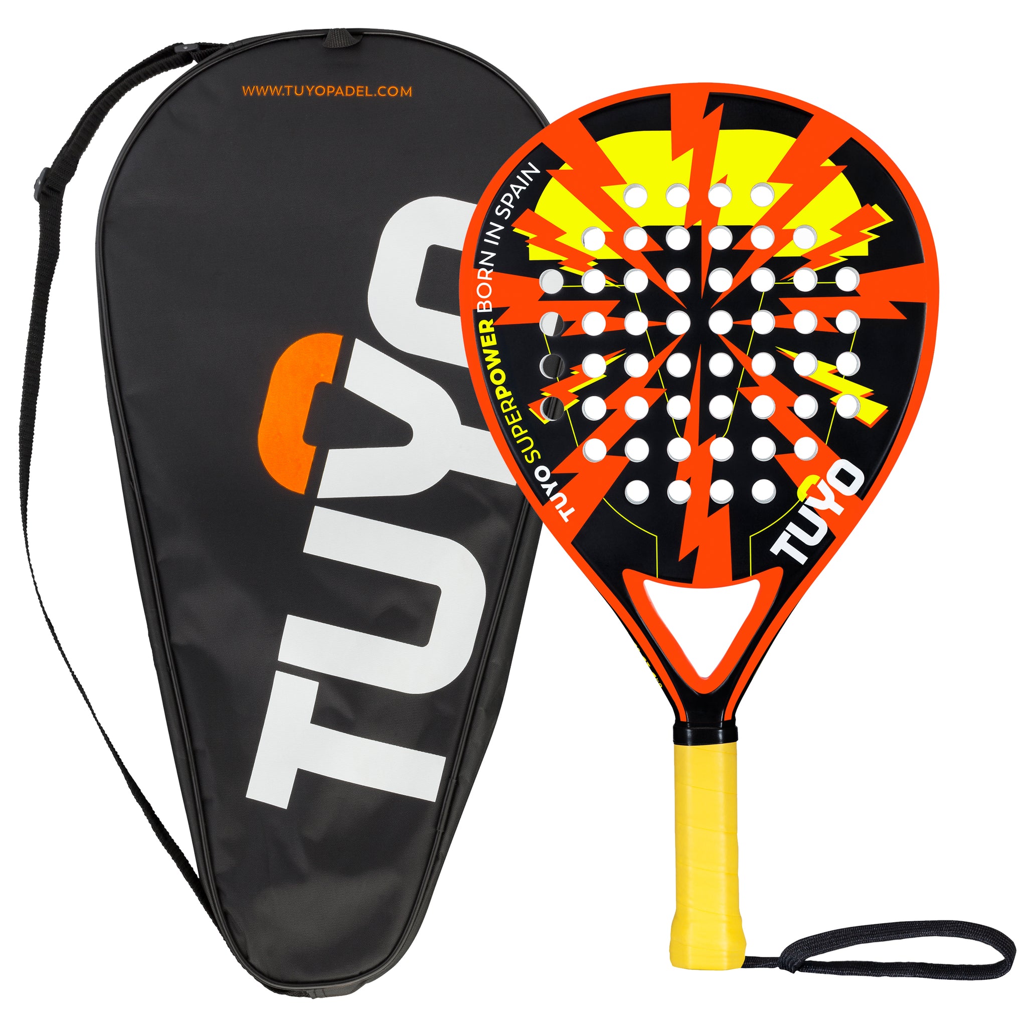 Junior Super Power round padel racket for children TUYO