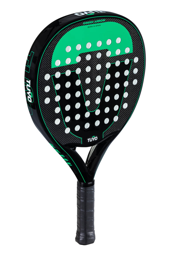 Green Arrow - teardrop racket for beginners