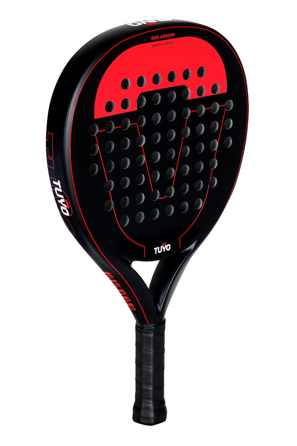 Red Arrow - padel racket teardrop shape for beginners with ambition